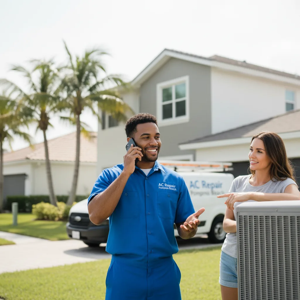 AC Repair Pompano Beach customer support in Scottdale